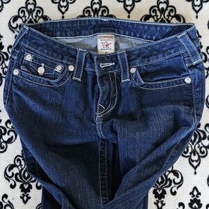 True Religion "Becky" Straight Leg Jeans